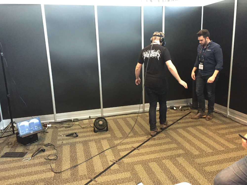GDC Walk VR Booth